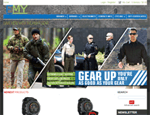 Tablet Screenshot of emysportinggear.com